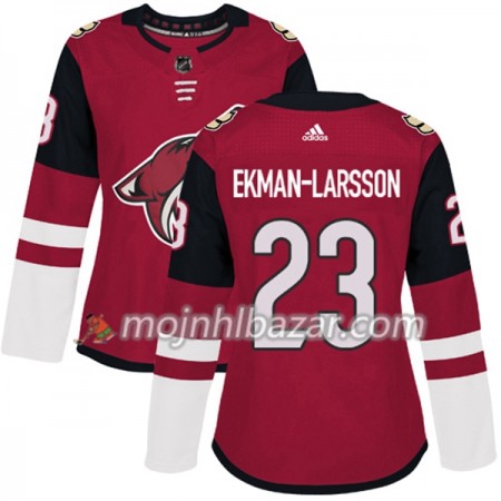 Dresovi Arizona Coyotes Oliver Ekman-Larsson 23 Adidas 2017-2018 Maroon Authentic - Ženska Dresovi Arizona Coyotes Oliver Ekman-Larsson 23 Adidas 2017-2018 Maroon Authentic - Ženska
